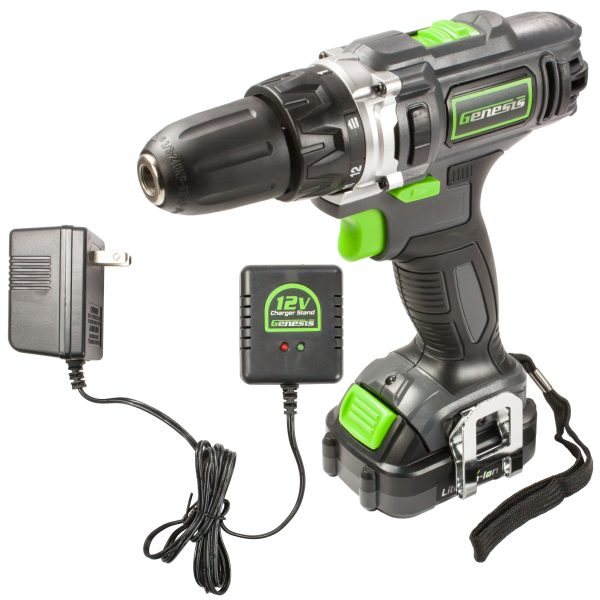 RichPower GLCD122P Genesis 12 Volt Cordless Lithium-Ion Drill Driver