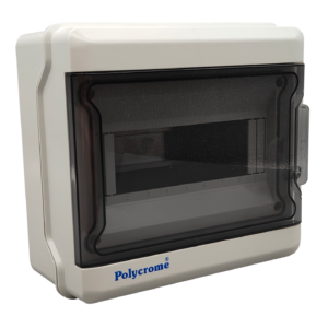 Polycrome MCB Enclosure Box - 12 way surface-Deluxe