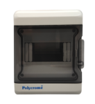 Polycrome IP66 Weatherproof MCB Enclosure - 6 way surface