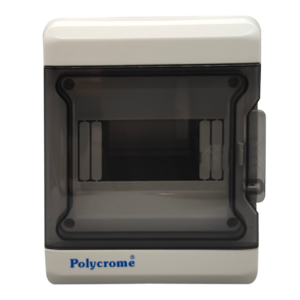 Polycrome IP66 Weatherproof MCB Enclosure - 6 way surface