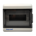 Polycrome IP66 Weatherproof MCB Enclosure - 9 way surface