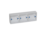 Polycrome Switch / Sockets Mounting Box - 3 way (265x94x38)