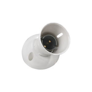 Polycrome Holders - Angle Bayonet (Pin Type) White