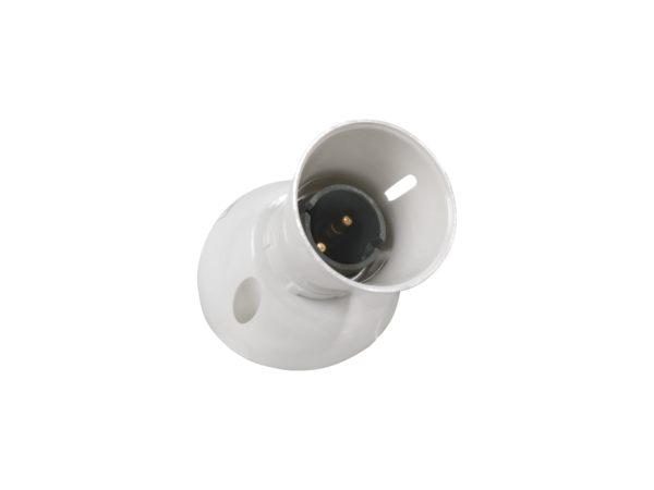 Polycrome Holders - Angle Bayonet (Pin Type) White