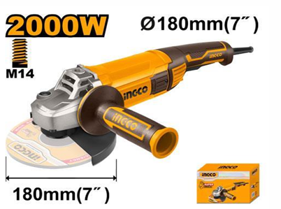 INGCO ANGLE GRINDER 2000W 180