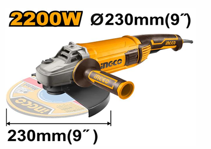 INGCO ANGLE GRINDER 2200W 230MM