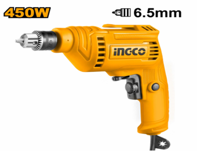 INGCO ELECTRIC DRILL 450W 6.5MM