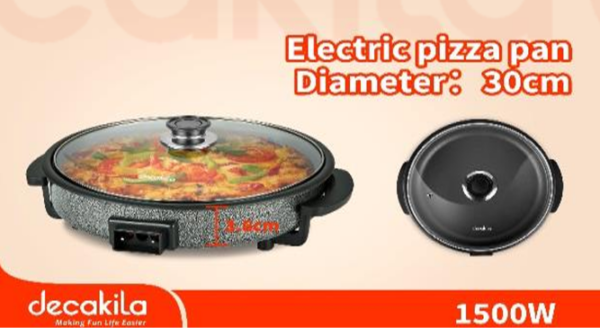 Decakila Electric pizza pan (KEEC052B)