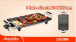 Decakila Electric griddle (KEEC055B)