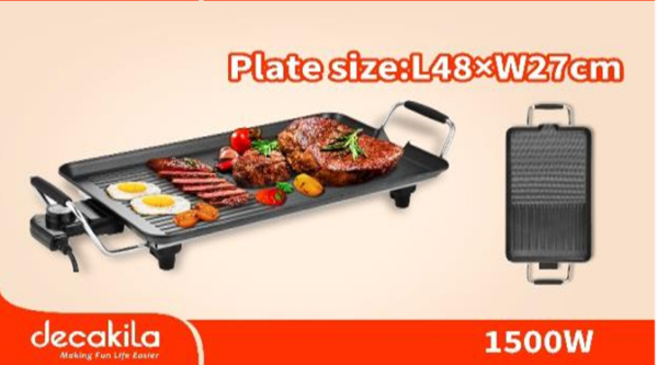 Decakila Electric griddle (KEEC055B)