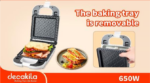 Decakila Sandwich maker (KEEC058W)