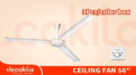 Decakila Ceiling fan 56'' (KEFC076W)