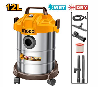 INGCO VACUUM CLEANER 12L 800W