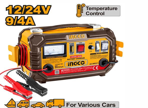 INGCO BATTERY CHARGER 12/24(V)