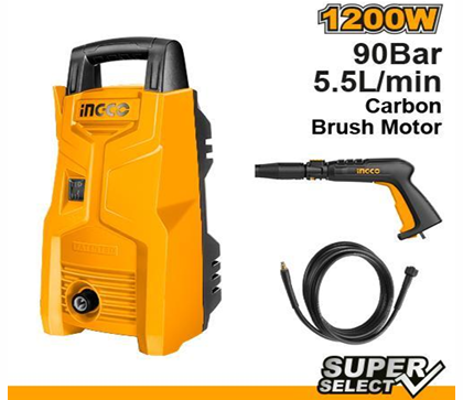 INGCO HIGH PRESSURE WASHER 1200W