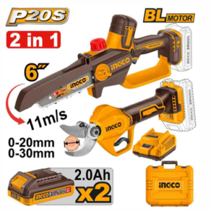 INGCO CORDLESS 2 PCS COMBO KIT 20V