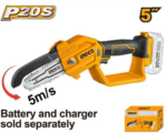 INGCO CORDLESS PRUNER SAW 20V 5''