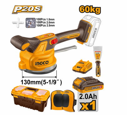 INGCO CORDLESS TILE VIBRATION MACHINE 20V