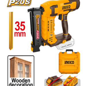 INGCO CORDLESS PIN NAILER 20V 35MM