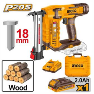 INGCO CORDLESS BRAD NAILER 20V 18MM