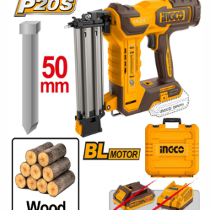 INGCO CORDLESS BRAD NAILER 20V 50MM