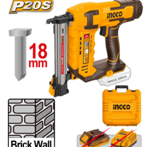INGCO CORDLESS BRICK NAILER 20V 18MM