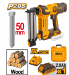 INGCO CORDLESS BRAD NAILER 20V 50MM