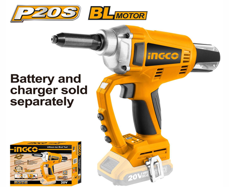 INGCO CORDLESS RIVET TOOL 20V