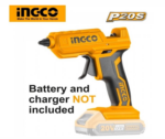 INGCO LITHIUM-ION HOT GLUE GUN 20V (100W)