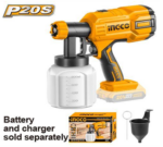 INGCO CORDLESS SPRAY GUN 20V