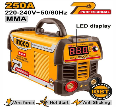 INGCO INVERTER MMA WELDING MACHINE 250A