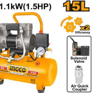 INGCO AIR COMPRESSOR 1.5HP 15L OIL FREE SYSTEM
