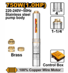 INGCO 4" DEEP WELL PUMP 1.0HP