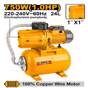 INGCO WATER PUMP 1.0HP Automatic Self-priming Jet Pump