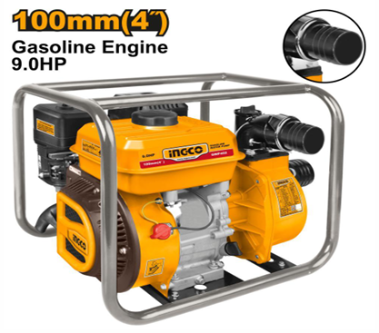 INGCO GASOLINE WATER PUMP 9.0HP  4’’