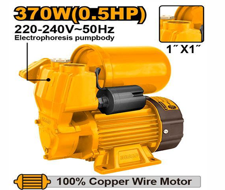 INGCO AUTOMATIC SELF-PRIMING PERIPHERAL PUMP 370W (0.5HP)