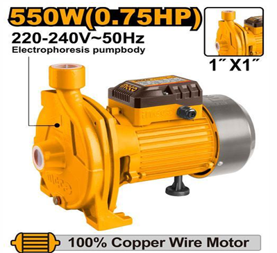 INGCO CENTRIFUGAL WATER PUMP 0.75HP