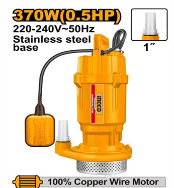 INGCO SUBMERSIBLE PUMP 0.5HP