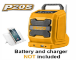 INGCO LITHIUM-ION JOB RADIO 20V