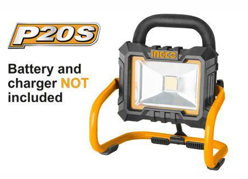 INGCO LITHIUM-ION WORK LAMP 20V