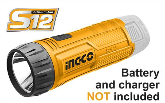 INGCO LITHIUM-ION FLASHLIGHT 12V