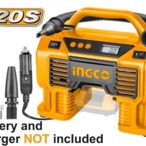 INGCO LITHIUM-ION AUTO AIR COMPRESSOR 20V