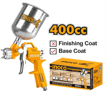 INGCO AIR SPRAY GUN 400CC