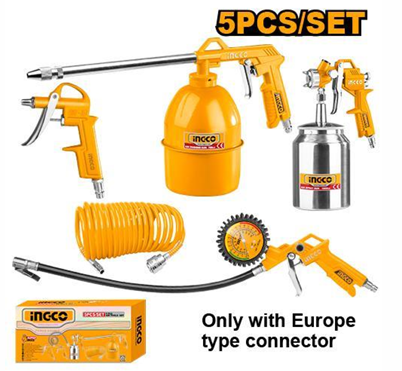 INGCO 5 PCS AIR TOOLS SET