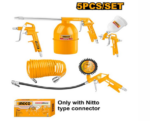 INGCO 5 PCS AIR TOOLS SET