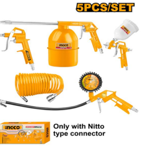 INGCO 5 PCS AIR TOOLS SET