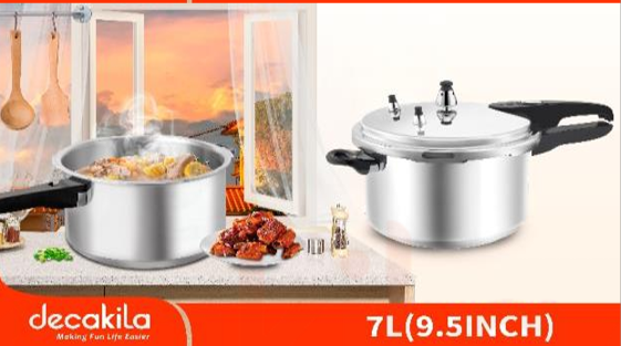 Decakila Aluminum pressure cooker (KMER019M)