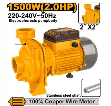 INGCO WATER PUMP  2’’X 2’’