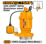 INGCO SUBMERSIBLE PUMP 0.75HP