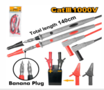 INGCO TEST LINE AND ALLIGATOR CLIPS SET